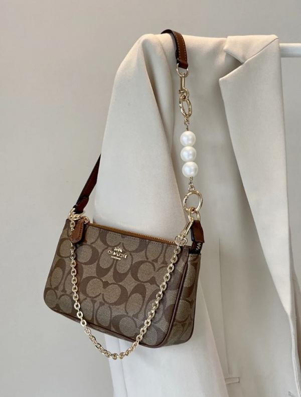 COACH NOLITA 19 (BROWN) BAG WITH OG BOX & CHAIN BELT Urban Classics Store