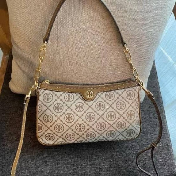 TORY BURCH STUDIO SLING (BROWN) SHOULDER BAG WITH OG BOX Urban Classics Store