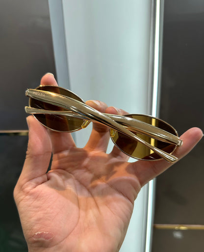 Prada Milano Brown Metal Limited Edition Luxury Sunglass With Original Packing Urban Classics Store