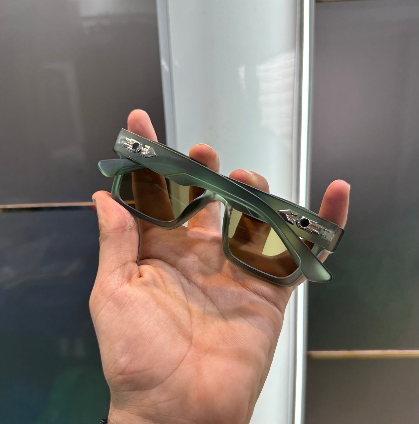 Prada Milano Mat Green Limited Edition Luxury Sunglass With Original Packing (Copy) Urban Classics Store