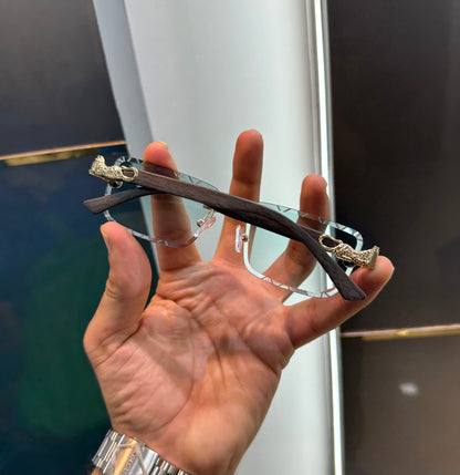 Cartier Aqua Green Karan Aujla Edition Luxury Sunglass With Original Packing