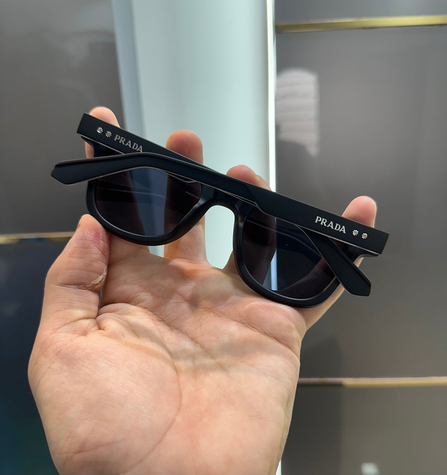 Prada Milano Mat Black Limited Edition Luxury Sunglass With Original Packing Urban Classics Store