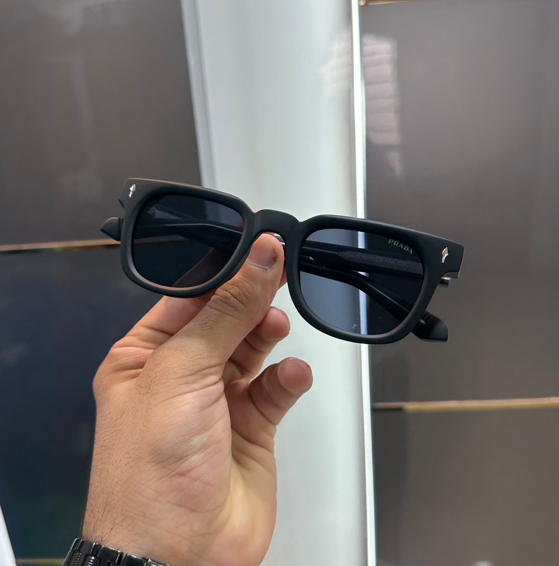 Prada Milano Mat Black Limited Edition Luxury Sunglass With Original Packing Urban Classics Store