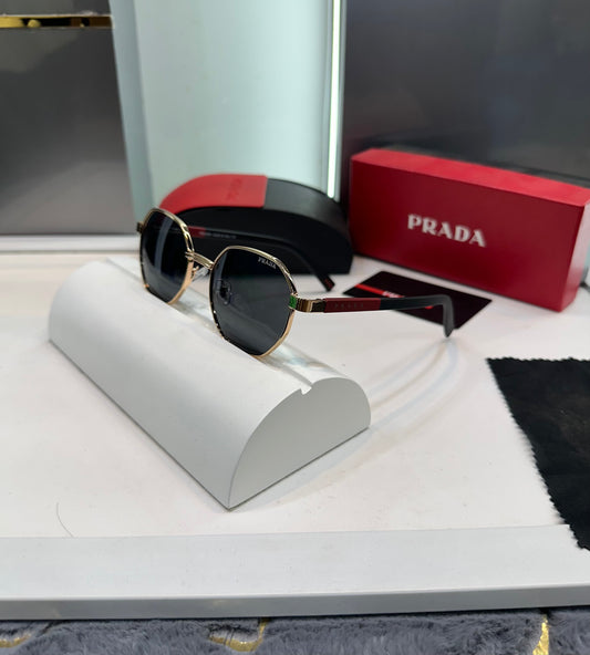 PRADA BLACK LUXURY FRAME SUNGLASS WITH OG BOX Urban Classics Store