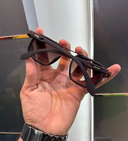 PRADA BROWN LUXURY FRAME SUNGLASS WITH OG BOX Urban Classics Store