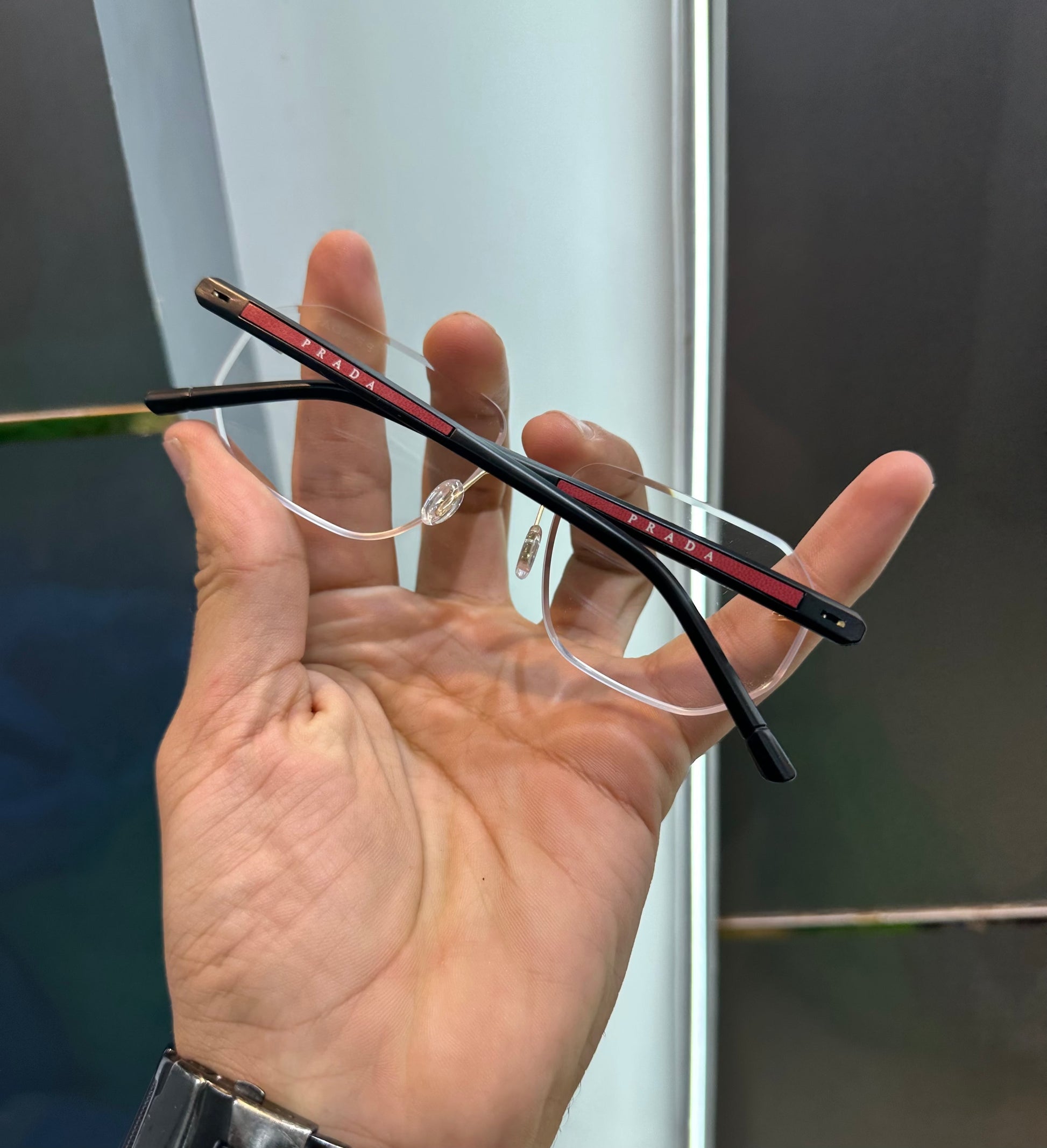 PRADA PREMIUM & CLASSIC GLASSES FRAME WITH OG BOX Urban Classics Store