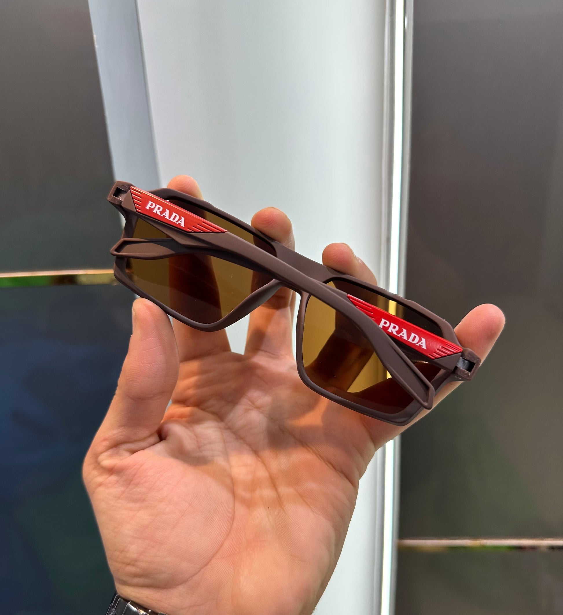 PRADA BLACK COOL CLASSIC SUNGLASS WITH OG BOX Urban Classics Store