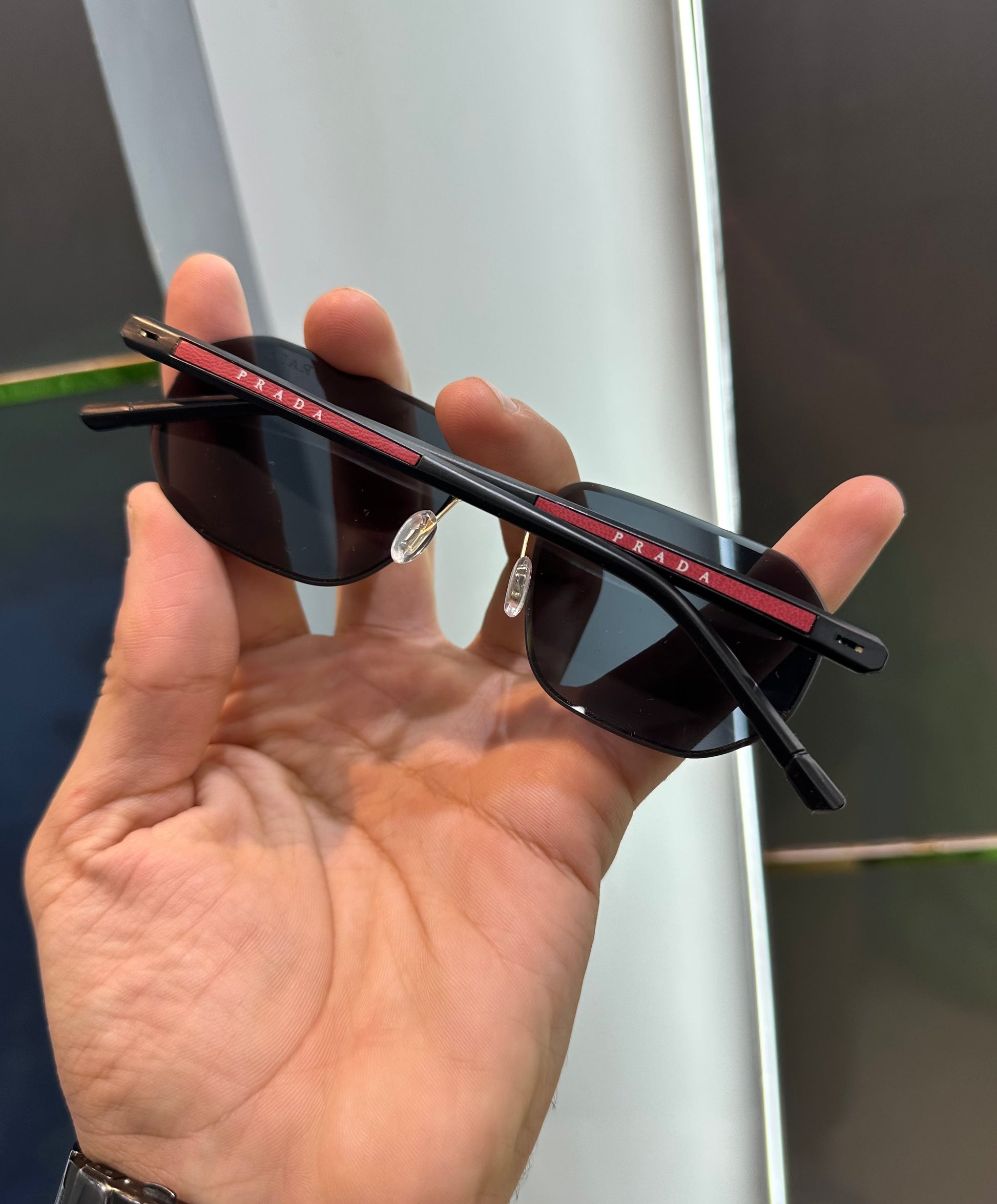 PRADA BLACK COOL CLASSIC SUNGLASS WITH OG BOX Urban Classics Store