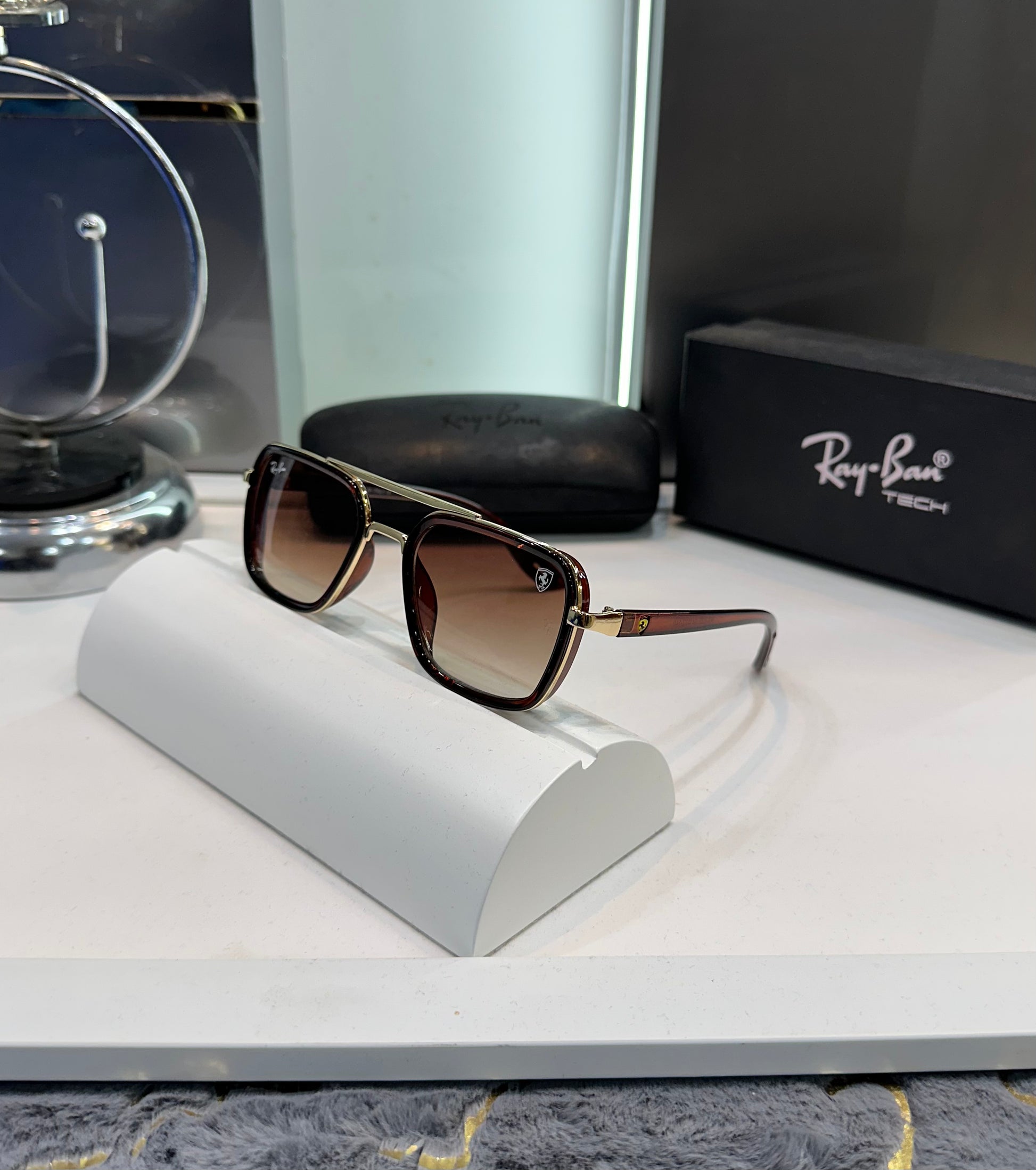 RAY BAN PREMIUM SUNGLASS WITH OG  BOX Urban Classics Store