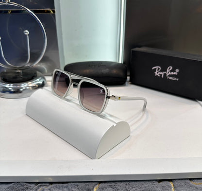 RAY BAN WHITE FRAME FERRARI EDITION SUNGLASS WITH OG  BOX Urban Classics Store
