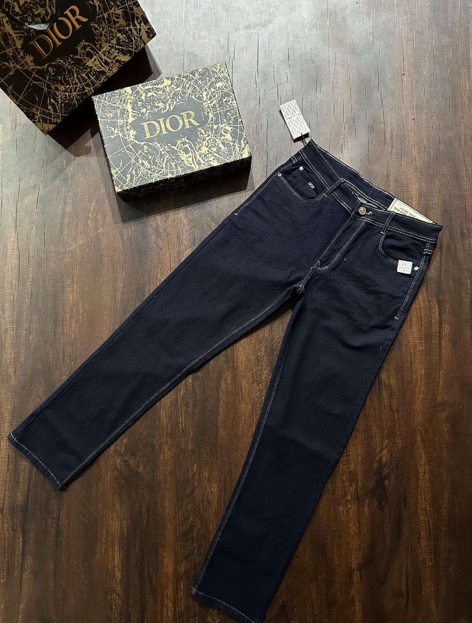 CHRISTIAN DIOR NAVY BLUE PREMIUM DENIM Urban Classics Store