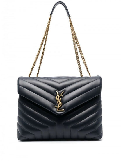 YSL PREMIUM SAINT LAURENT SHOULDER BAG BLACK GOLD COLOUR WITH OG BOX Urban Classics Store