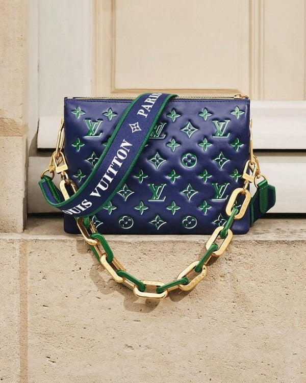 LOUIS VUITTION COUSSIN COLLECTION NAVY GREEN COLOUR WITH BRAND B0X Urban Classics Store