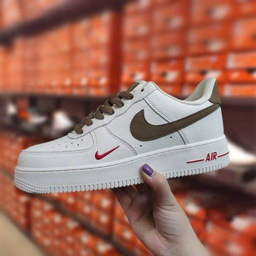 NIKE AIRFORCE 1 MINI SWOOSH COFFEE WITH OG BOX Urban Classics Store