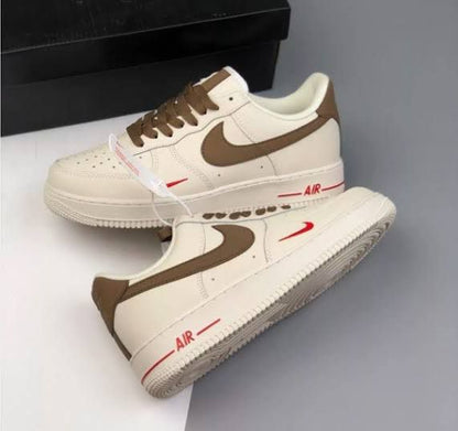 NIKE AIRFORCE 1 MINI SWOOSH COFFEE WITH OG BOX Urban Classics Store