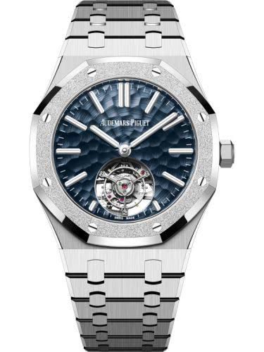 AUDEMARS PIGUET ROYAL OAK FROSTED BLUE TOURBILLION EDITION WITH OG BOX Urban Classics Store