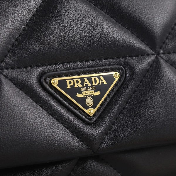 PRADA IMPORTED NAPPA ICONIC POCHETTE BAG WITH OG BOX BLACK COLOUR Urban Classics Store