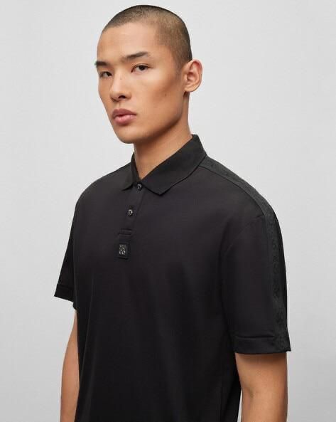 HUGO BOSS PREMIUM POLO BLACK COLOUR T SHIRT Urban Classics Store