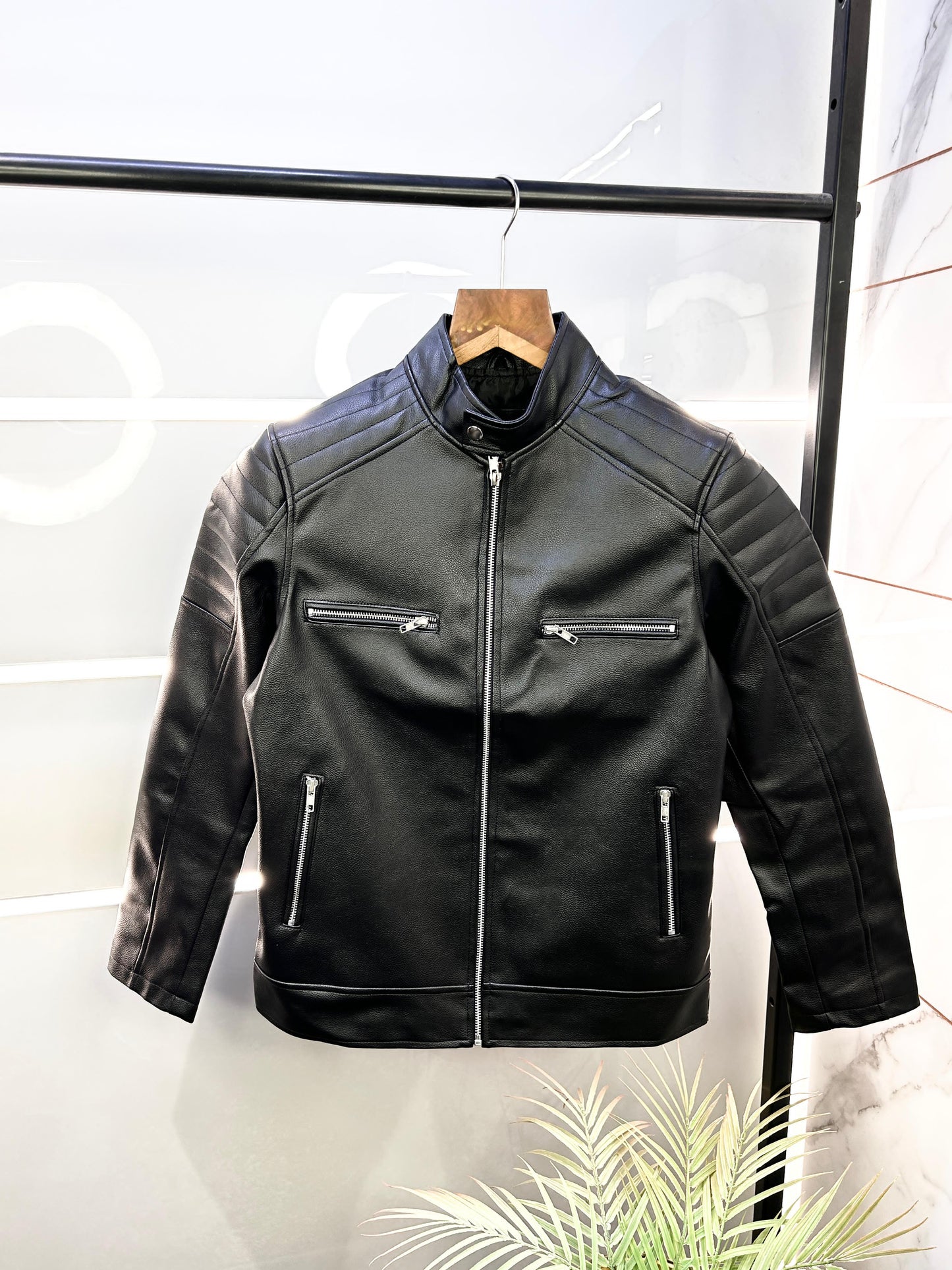 ZARA IMPORTED LEATHER JACKET SIDHU MOOSE WALA EDITION Urban Classics Store