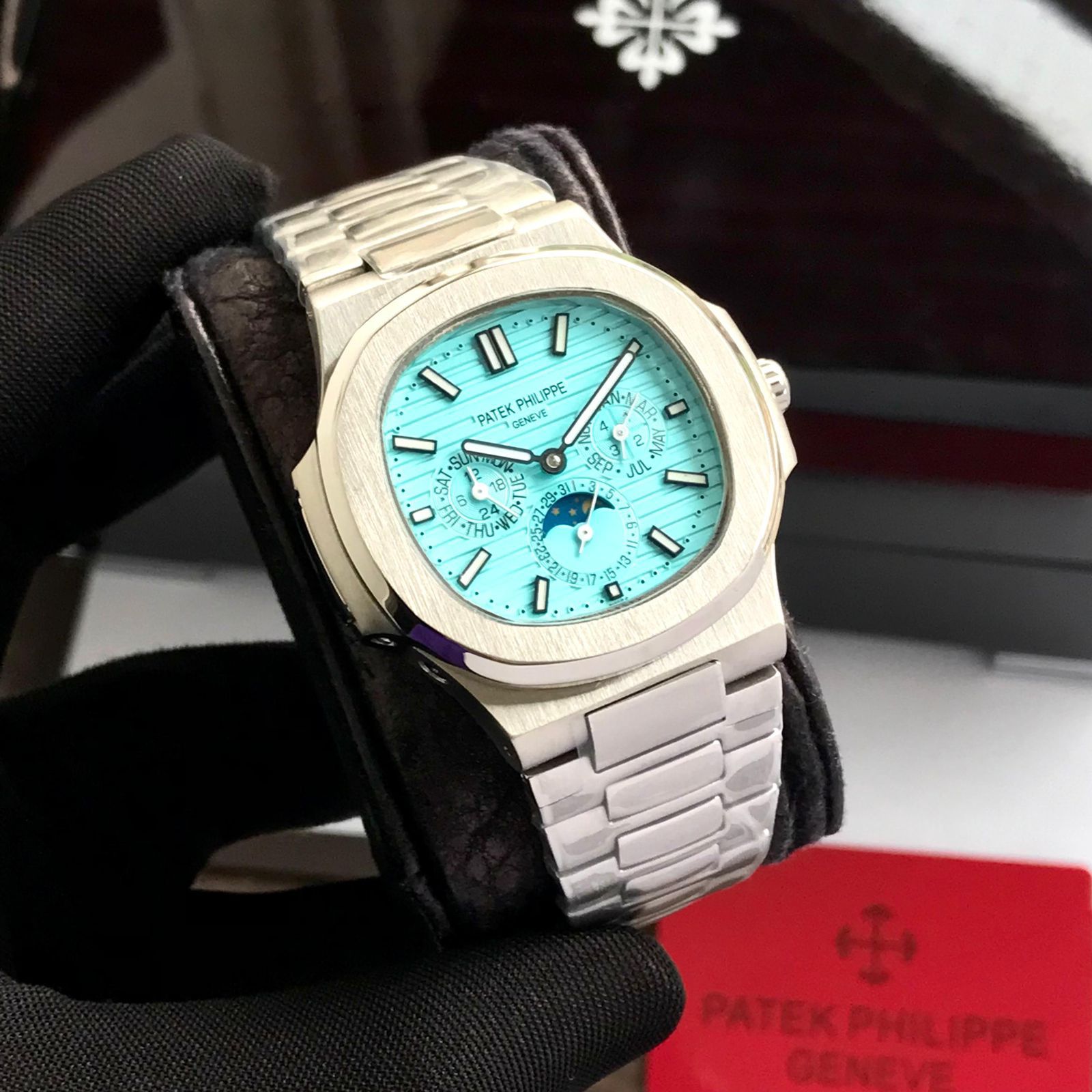 PATEK PHILIPPE MOON PHASE AUTOMATIC EDITION WITH OG BOX Urban Classics Store