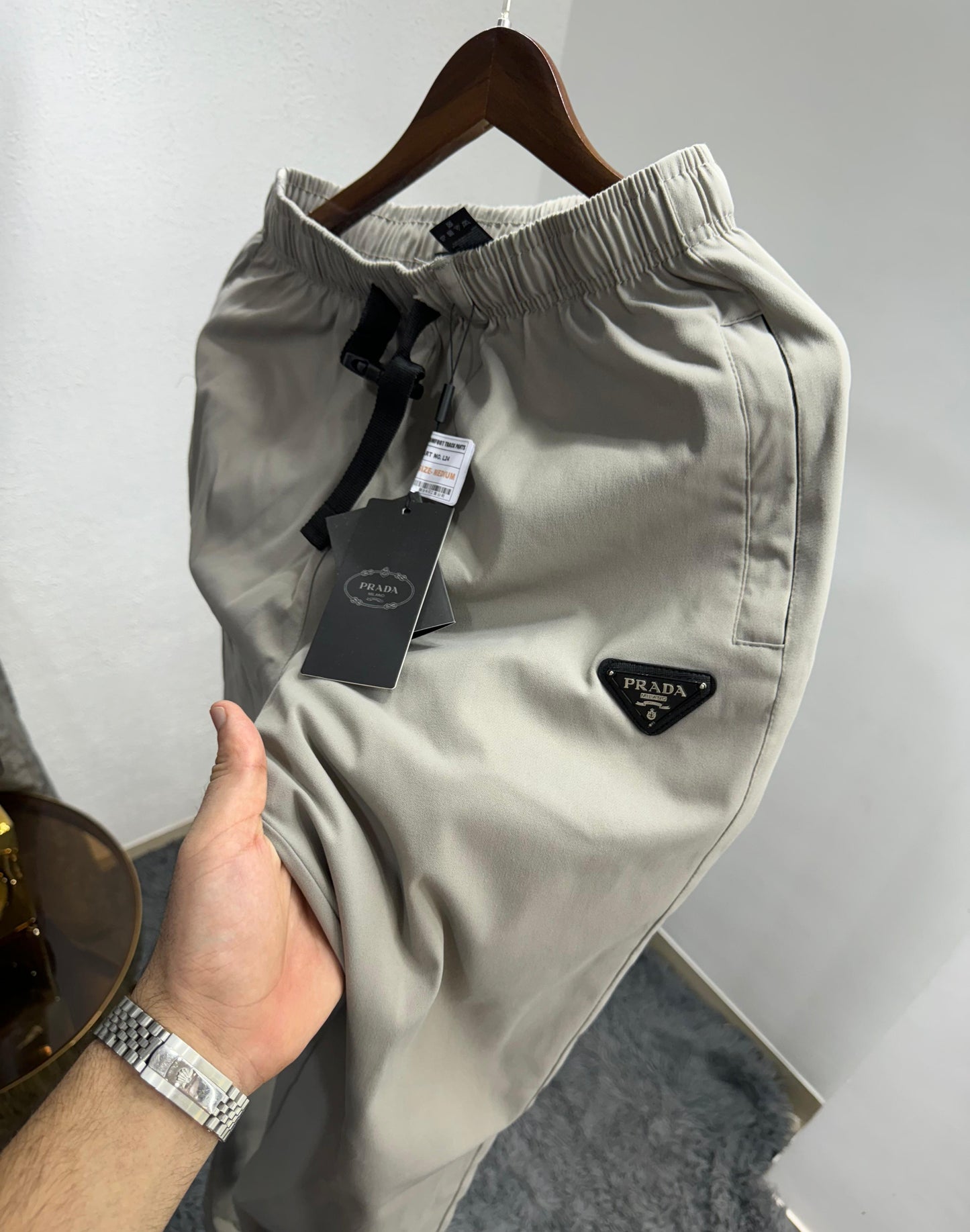 PRADA MILANO JOGGER BEIGE COLOUR Urban Classics Store