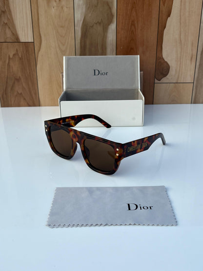 CHRISTIAN DIOR PREMIUM SUNGLASS TIGER BROWN WITH OG KIT Urban Classics Store