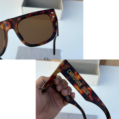 CHRISTIAN DIOR PREMIUM SUNGLASS TIGER BROWN WITH OG KIT Urban Classics Store