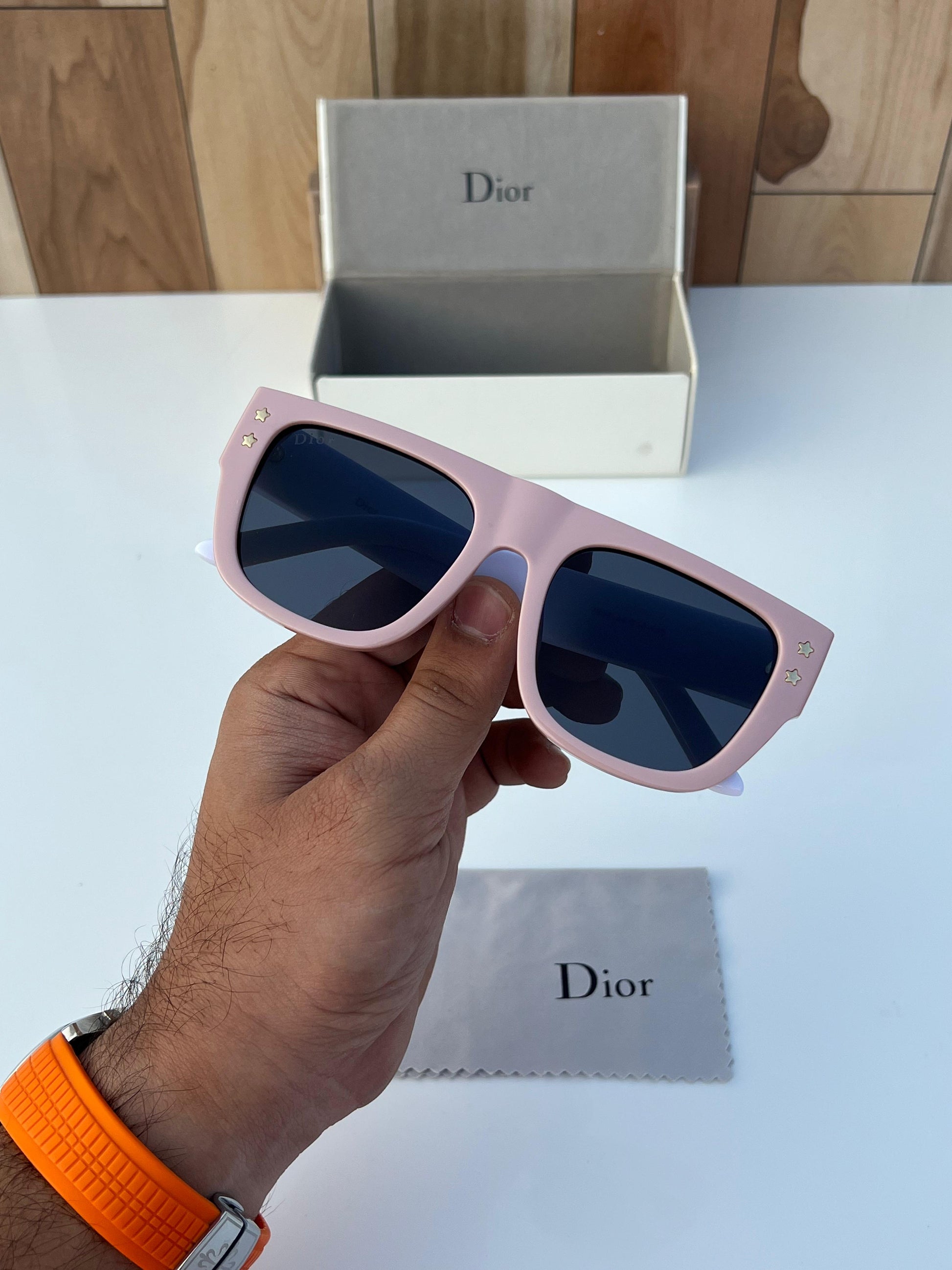 CHRISTIAN DIOR PREMIUM SUNGLASS PINK COLOUR WITH OG KIT Urban Classics Store