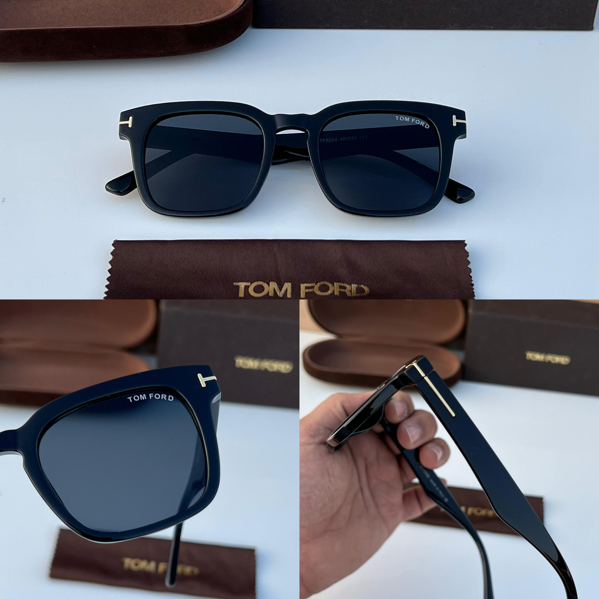 TOM FORD PREMIUM SUNGLAS BOBBY DEOL EDITION BLACK GOLD WITH OG KIT Urban Classics Store