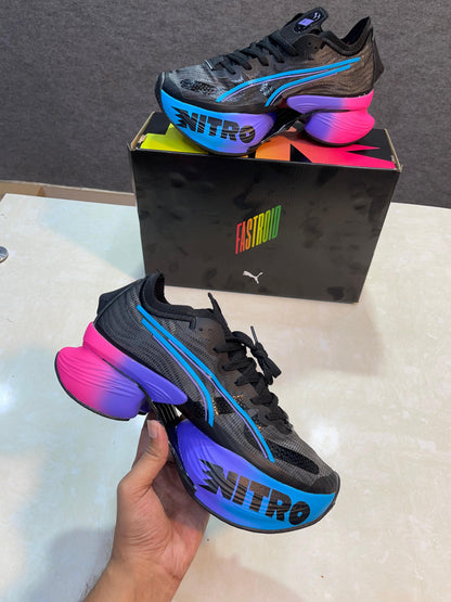 PUMA FAST-R NITRO ELITE SUNSET BLACK WITH OG BOX Urban Classics Store