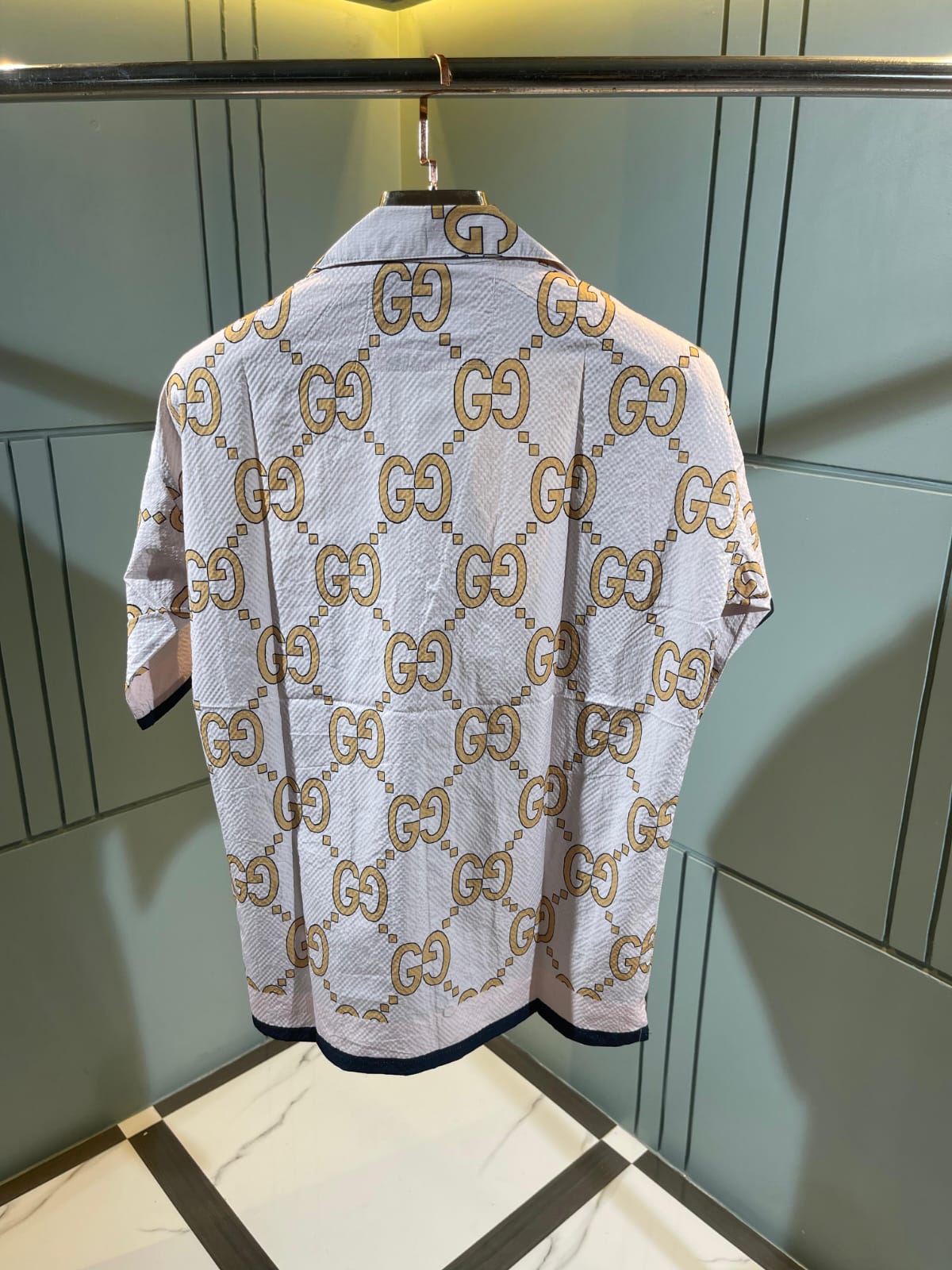 GUCCI IMPORTED HALF SLEEVE PRINTED SHIRT Urban Classics Store