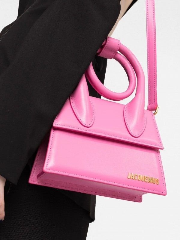 JACQUEMUS LE CHIQUITO NOEUD PREMIUM EDITION PINK COLOUR WITH BRAND BOX Urban Classics Store