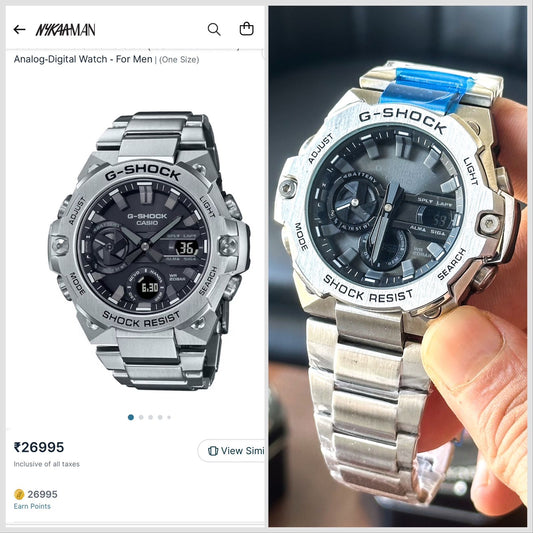 CASIO G SHOCK STEEL GST-B400 WITH OG BOX Urban Classics Store