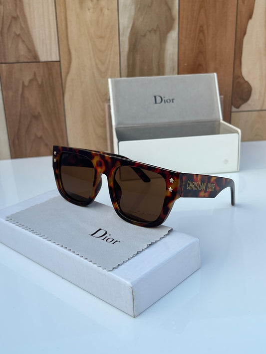 CHRISTIAN DIOR PREMIUM SUNGLASS TIGER BROWN WITH OG KIT Urban Classics Store