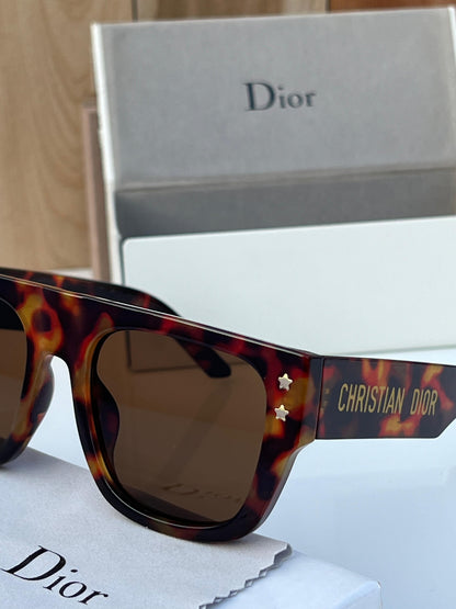 CHRISTIAN DIOR PREMIUM SUNGLASS TIGER BROWN WITH OG KIT Urban Classics Store