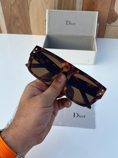 CHRISTIAN DIOR PREMIUM SUNGLASS TIGER BROWN WITH OG KIT Urban Classics Store