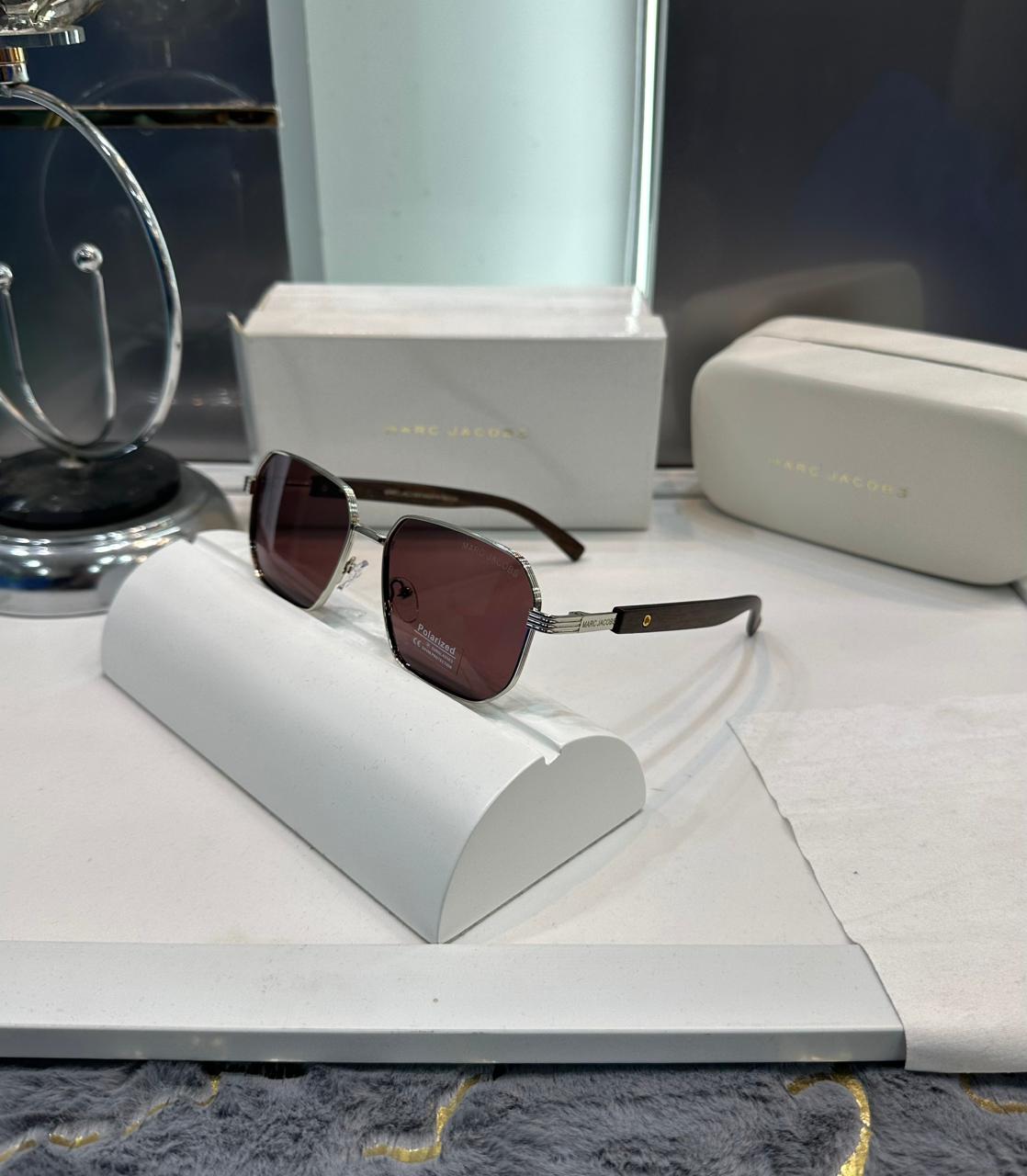 MARC JACOB BROWN WOODEN EDITION SUNGLASSES WITH OG BOX Urban Classics Store