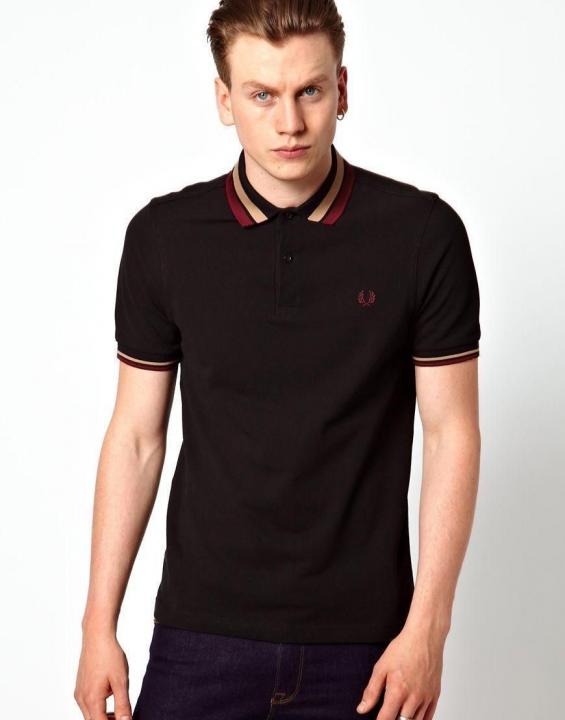 FREDPERRY EMBROIDERY LOGO PREMIUM IMPORTED POLO T-SHIRT - 3 colors available Urban Classics Store