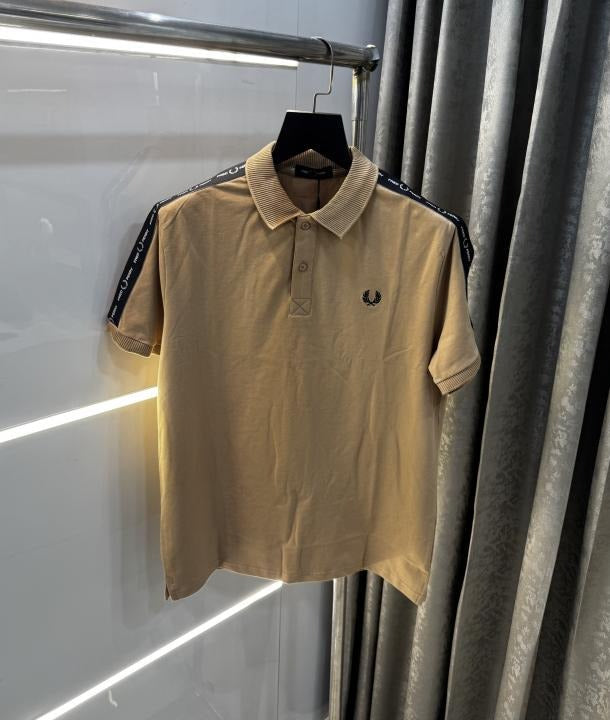 FREDPERRY EMBROIDERY LOGO PREMIUM IMPORTED POLO T-SHIRT - 3 colors available Urban Classics Store