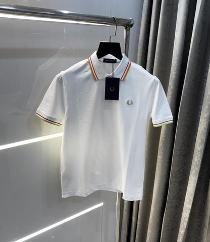 FREDPERRY EMBROIDERY LOGO PREMIUM IMPORTED POLO T-SHIRT - 3 colors available Urban Classics Store