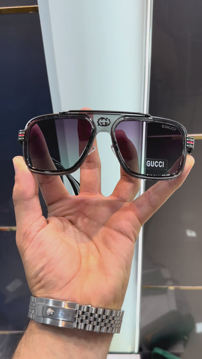 GUCCI PREMIUM SUNGLASSES LOGO MONOGRAM WITH OG BOX