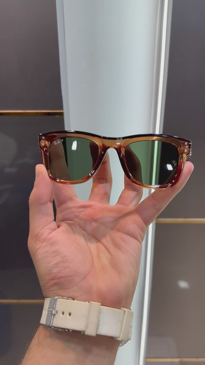 Ray Ban Brown Reverse Limited Edition Luxury Sunglass With Original Packing