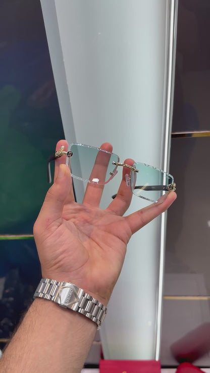 Cartier Aqua Green Karan Aujla Edition Luxury Sunglass With Original Packing