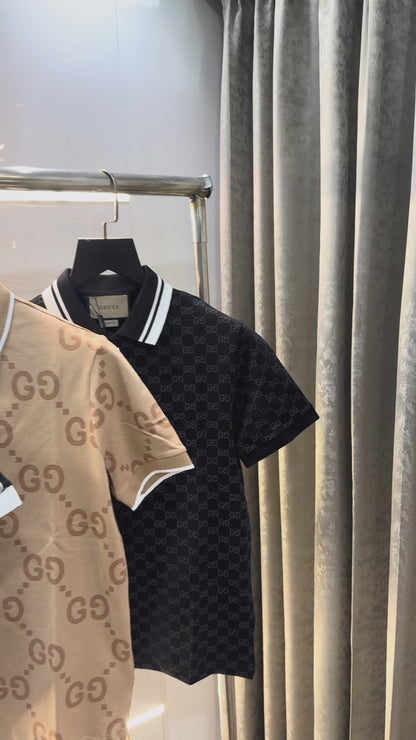 GUCCI DESIGNER PREMIUM IMPORTED POLO T-SHIRT - 3 colors available