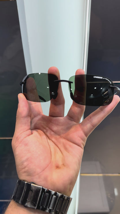 CARRERA GREEN BLACK PREMIUM SUNGLASSES WITH OG BOX
