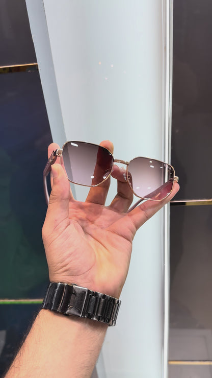 CHRISTIAN DIOR PREMIUM SUNGLASS PEACH COLOR WITH OG KIT