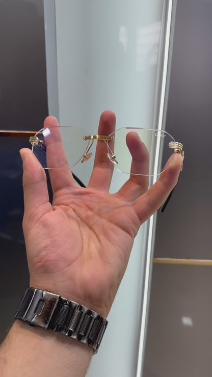 Cartier Transparent Jaguar Karan Aujla Edition Luxury Sunglass With Original Packing