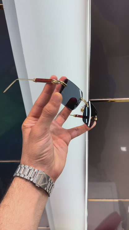 CARTIER BLACK GOLD HONEY SINGH LUXURY SHADE WITH ORIGINAL PACKING